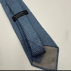Dior Blue Patterned Men's Tie